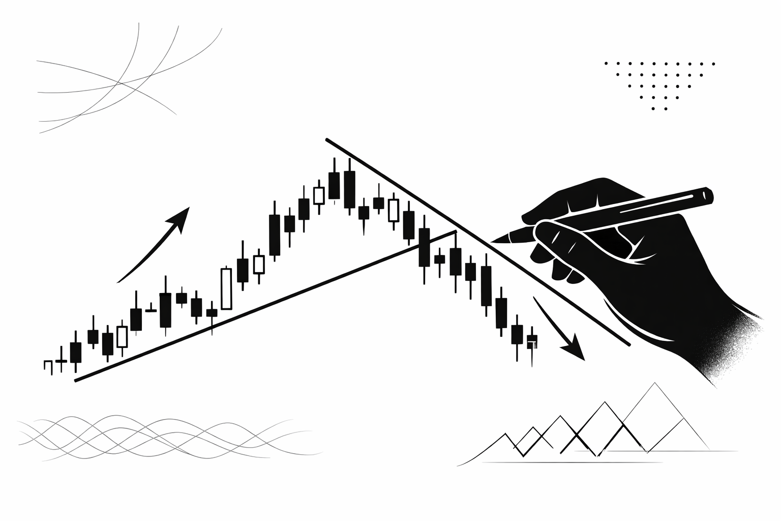 Trendline Trading: A Guide to Drawing & Trading Trend Lines | iTokenly ...